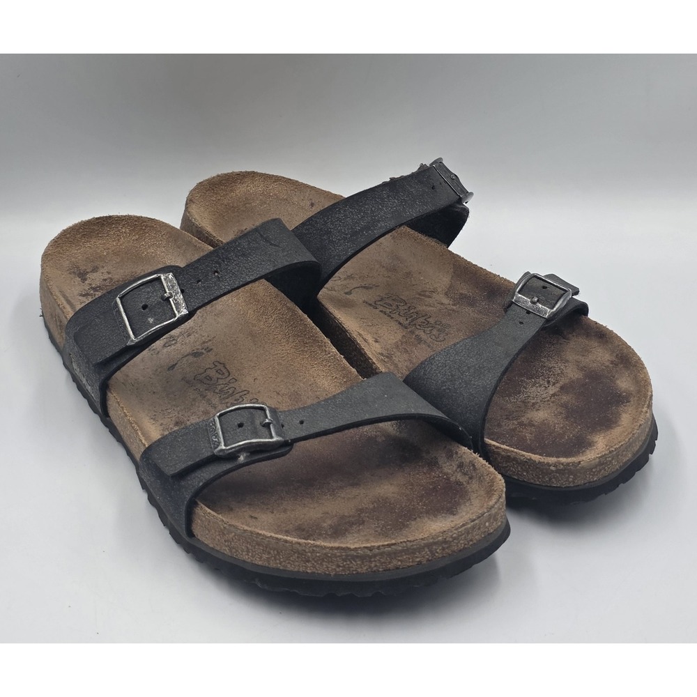 Birki's by Birkenstock Sandals EU 42 Men's 9 Women's 11 Black 2 Buckle